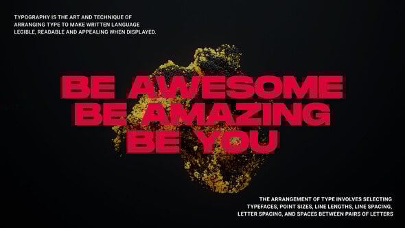Videohive Animated Typography | After Effects