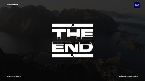 Videohive Text Titles 55276001