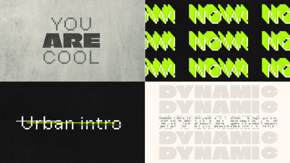 Videohive Urban Dynamic Promo 55505570