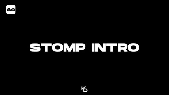 Videohive Stomp Intro 2.0