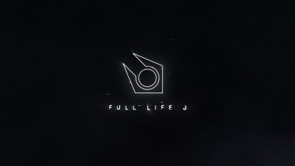 Videohive Edge Line Glitch Logo Reveal