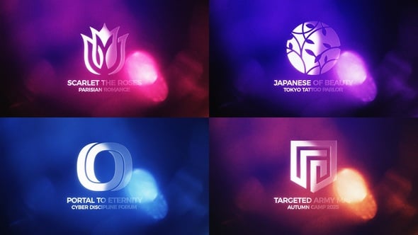 Videohive Chromatic Logos 3D