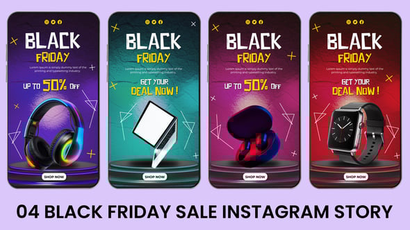 Videohive Black Friday Sale Instagram Story 55395871