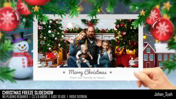 Videohive Christmas Freeze Slideshow