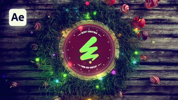 Videohive Christmas Logo 55293894
