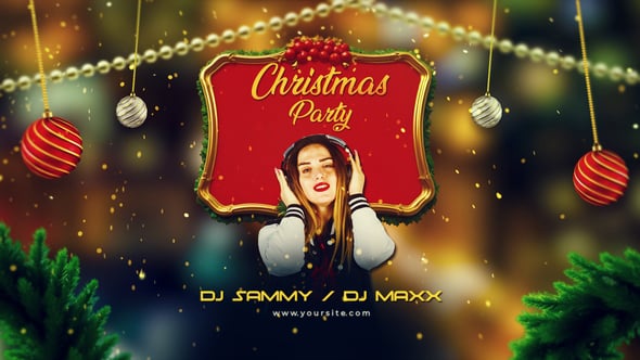 Videohive Christmas Party Invitation Opener