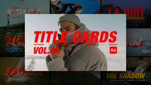 Videohive Title Card Vol. 01 Ae
