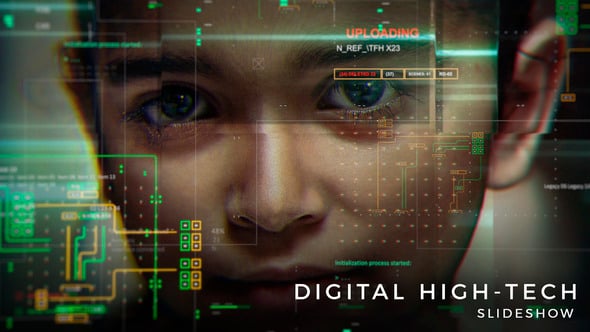 Videohive Digital High-Tech Slideshow