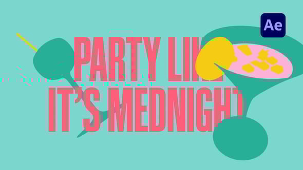 Videohive New Year Party Invitation Opener