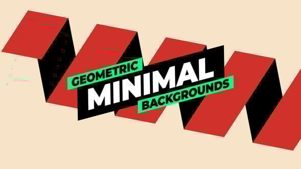 Videohive Geometric Minimal Backgrounds