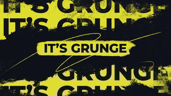 Videohive Grunge Brush Intro Logo