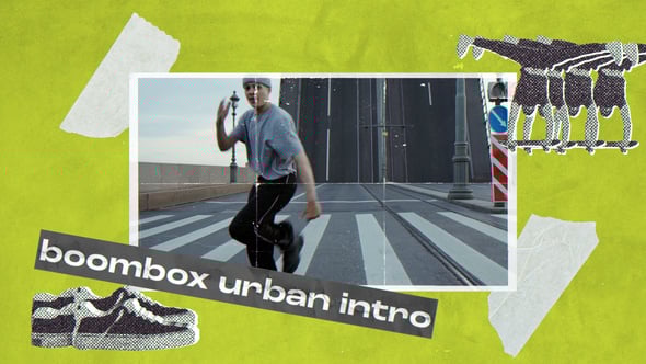 Videohive Boombox – Urban Intro