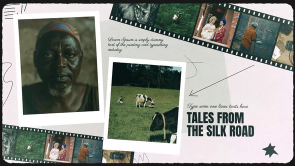 Videohive Documentary Collage