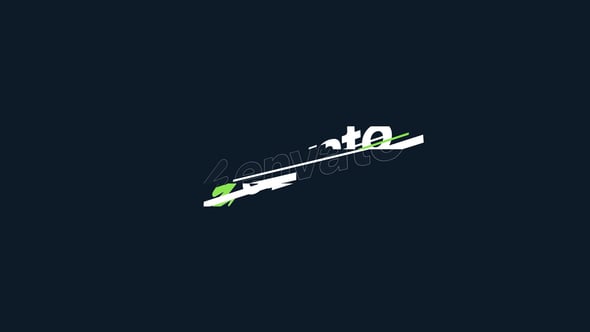 Videohive New Glitch Logo Intro