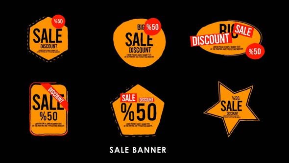 Videohive Sale Banner Pack