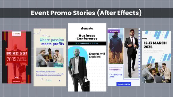 Videohive Event Promo Stories – Corporate Business