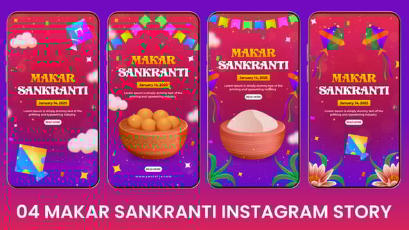 Videohive Makar Sankranti Instagram Story