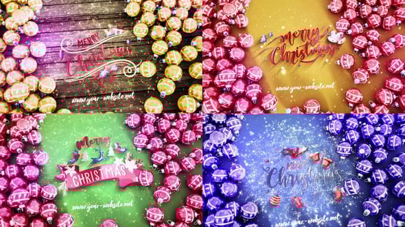 Videohive New Year Sparkling Orbs