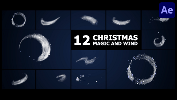 Videohive Christmas Magic And Wind for After Effects