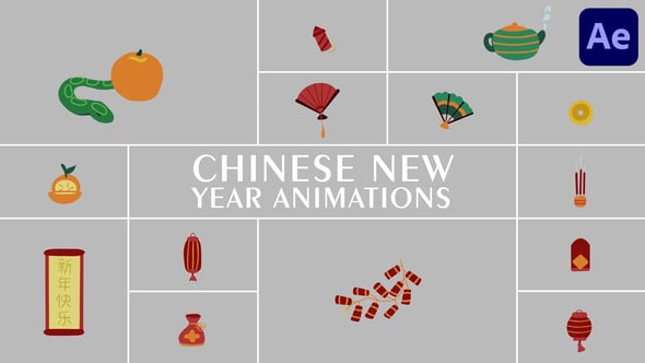 Videohive Chinese New Year Animations for After Effects