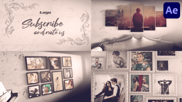 Videohive Vintage Photo Slides for After Effects