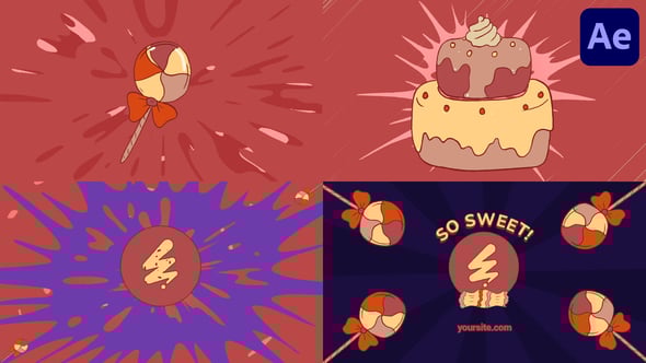 Videohive Sweet Morphing Logo for After Effects