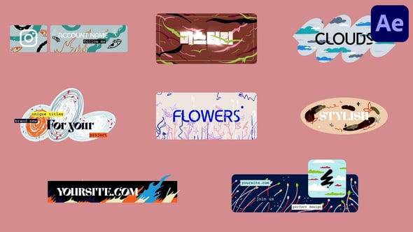 Videohive Parallax Art Titles for After Effects
