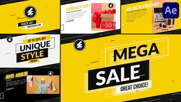 Videohive Mega Sale for After Effects
