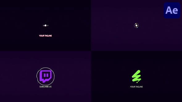 Videohive Pixel Logo for After Effects