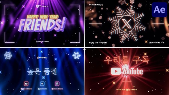 Videohive New Year Countdown for After Effects 55431427