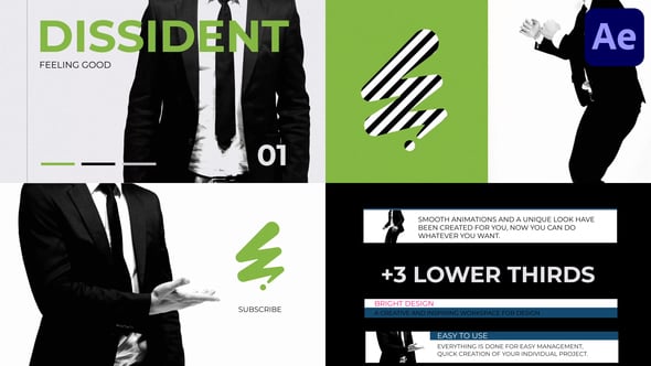 Videohive Dissident Opener for After Effects
