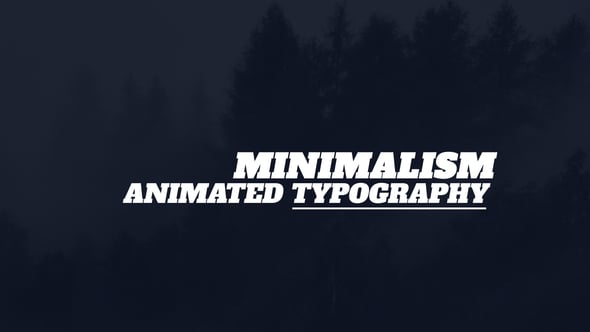 Videohive Minimal Titles 55373858