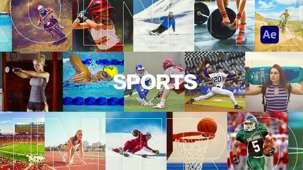 Videohive Mosaic Sport Logo Intro