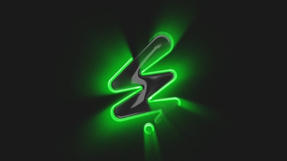 Videohive Rays Dark Reveal Logo