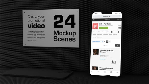 Videohive Website, Social Network & Mobile App Promotion