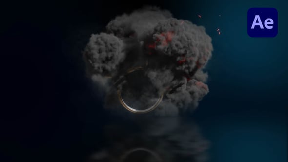 Videohive Exploding Logo Reveal