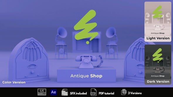 Videohive Antique Shop Promo