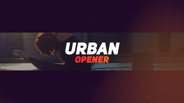 Videohive Urban Opener 22293995