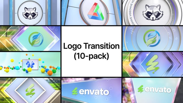 Videohive Logo Transition (10-pack)