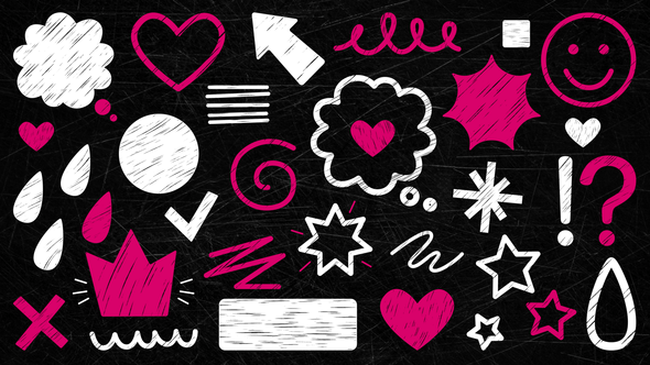 Videohive Hand Drawn Design Elements