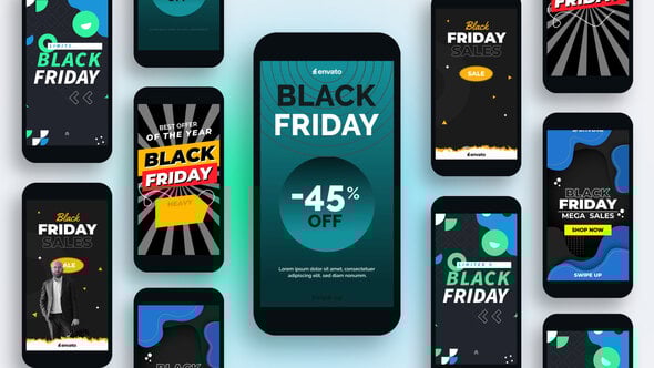 Videohive Black Friday Sales – Promo Stories