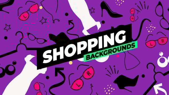 Videohive Shopping Backgrounds