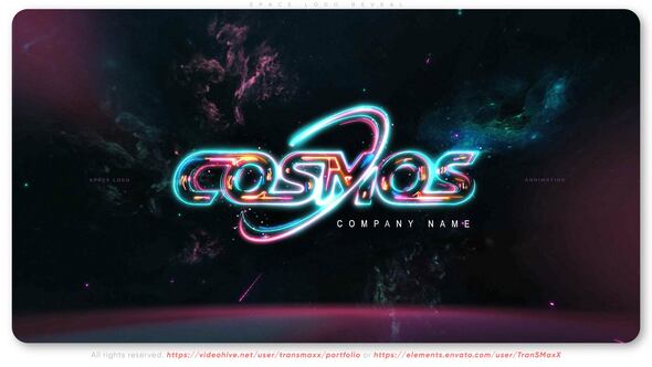 Videohive Space Logo Reveal 55566156