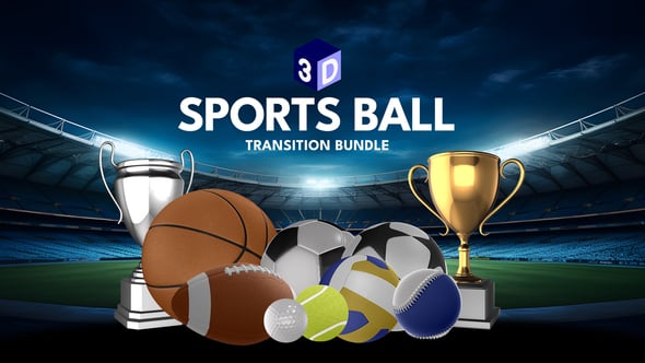 Videohive Sports Ball Transitions