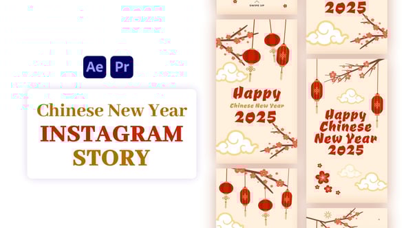 Videohive Chinese New Year Instagram Stories 55455758