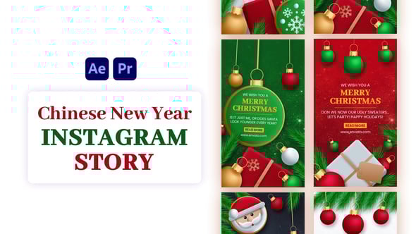 Videohive Christmas Sale Instagram Story 55490860