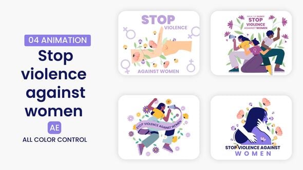 Videohive International day for the elimination of violence against women