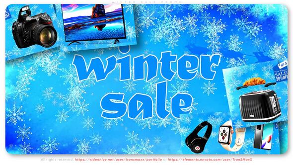 Videohive Winter Sale Promo 55361358