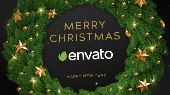 Videohive Christmas Wreath 42256113