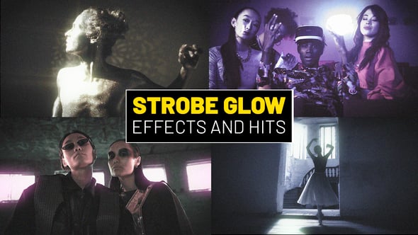 Videohive Strobe Glow Effects And Hits | After Effects